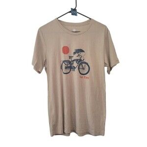 New Belgium Fat Tire Bicycle Graphic T-Shirt Size Medium